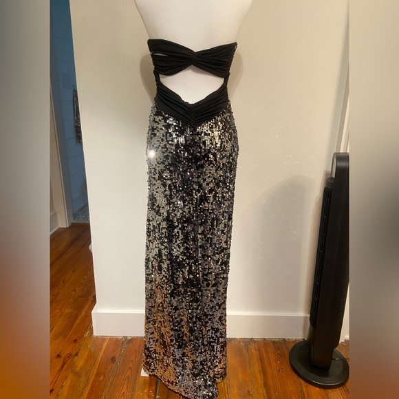 Speechless Strapless Column Sequin Dress - Picture 2 of 5